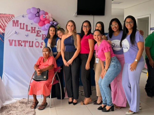 Unidades geridas pelo INSV promovem ações especiais em homenagem ao Dia da Mulher