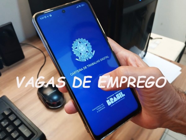 Oportunidades de emprego nesta 3ª incluem auxiliar de produção, atendente, motorista e assistente de RH