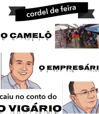 "Dono" do Shopping Popular insinua ter sido enganado e usa ilustração de José Ronaldo; "conto do Vigário", escreveu