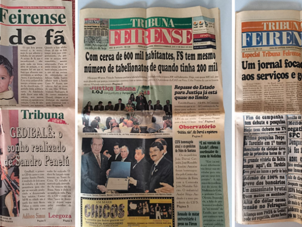 TRIBUNA FEIRENSE: a dureza, retidão editorial do mais independente dos jornais feirenses