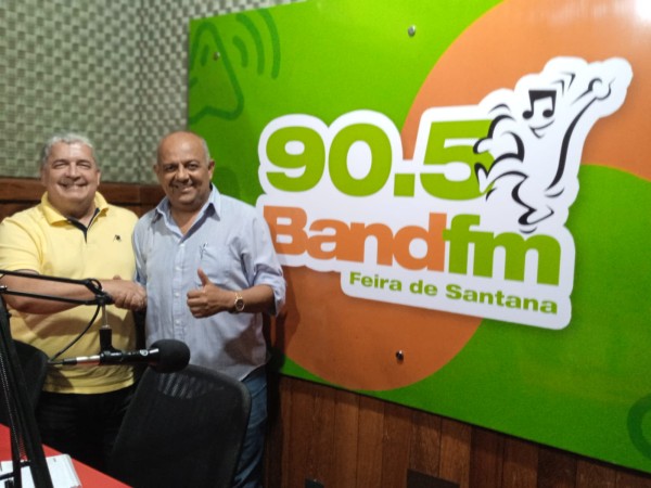 Mudança do rádio feirense: Wilson Passos troca Sistema Pazzi pela Band FM